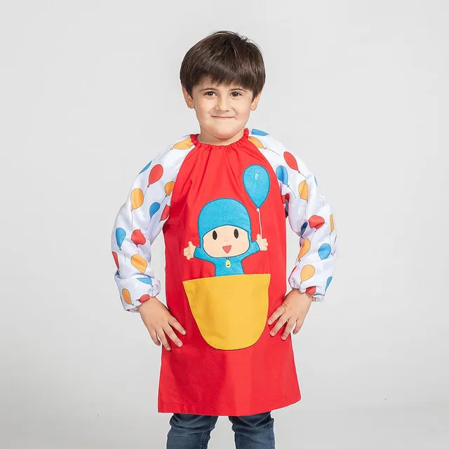 Gary's Children blouse Pocoyo ballons rouge manches longues