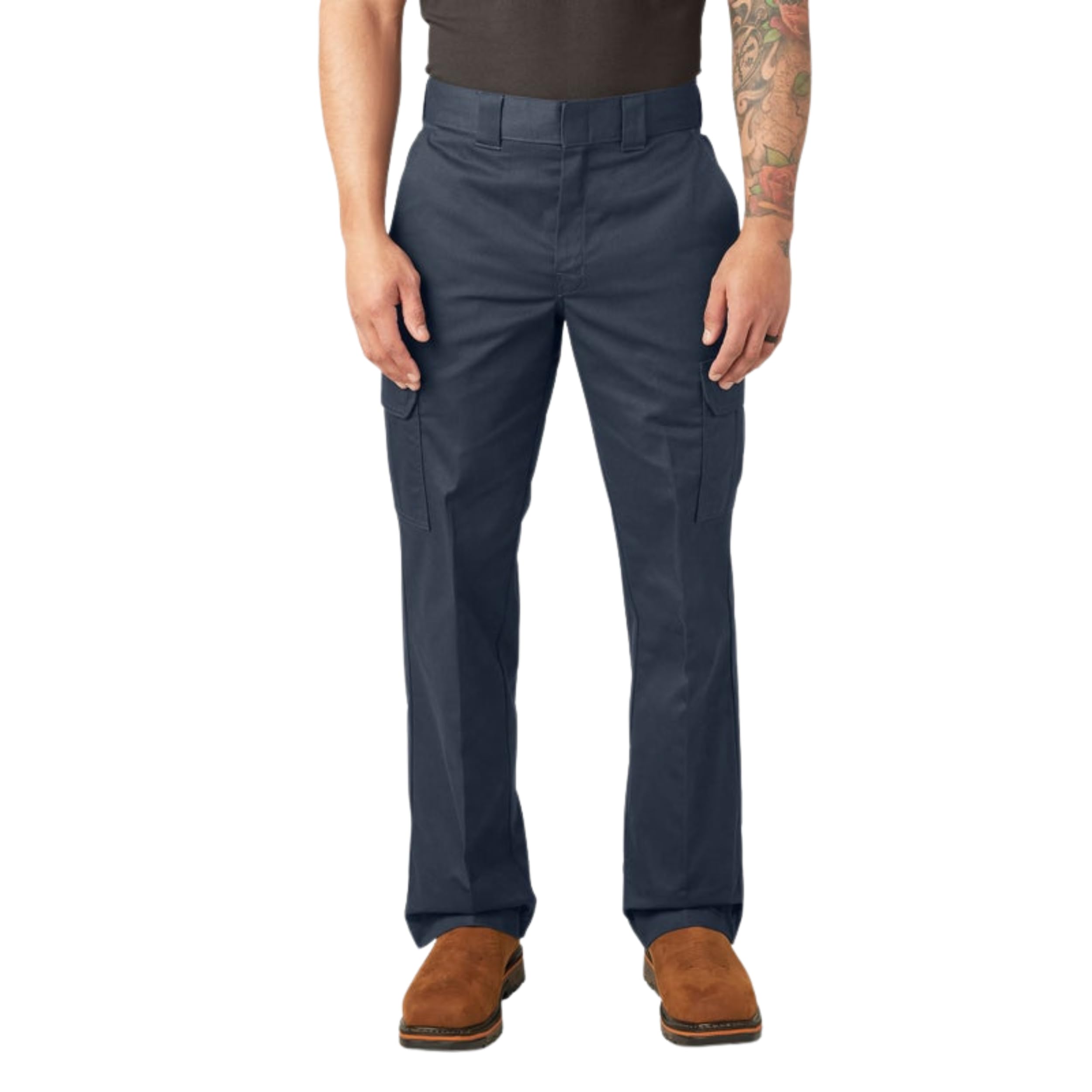 Dickies Relaxed Straight-fit pantalon cargo travail Navy Foncé