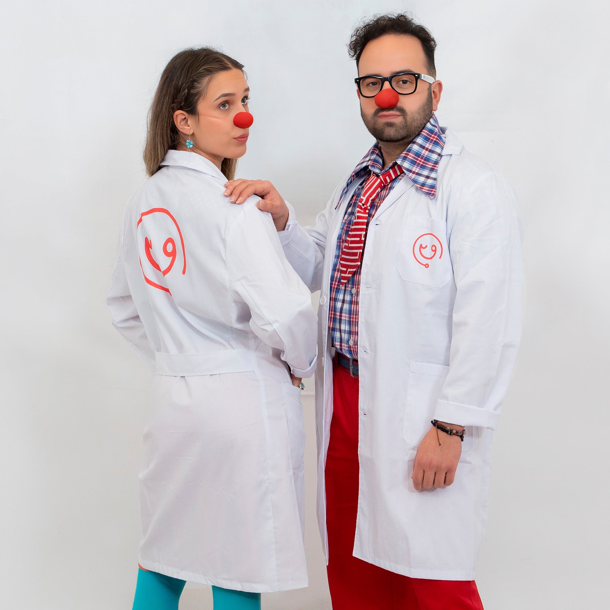 Gary's Robes blouse médicale unisexe blanche Sarga
