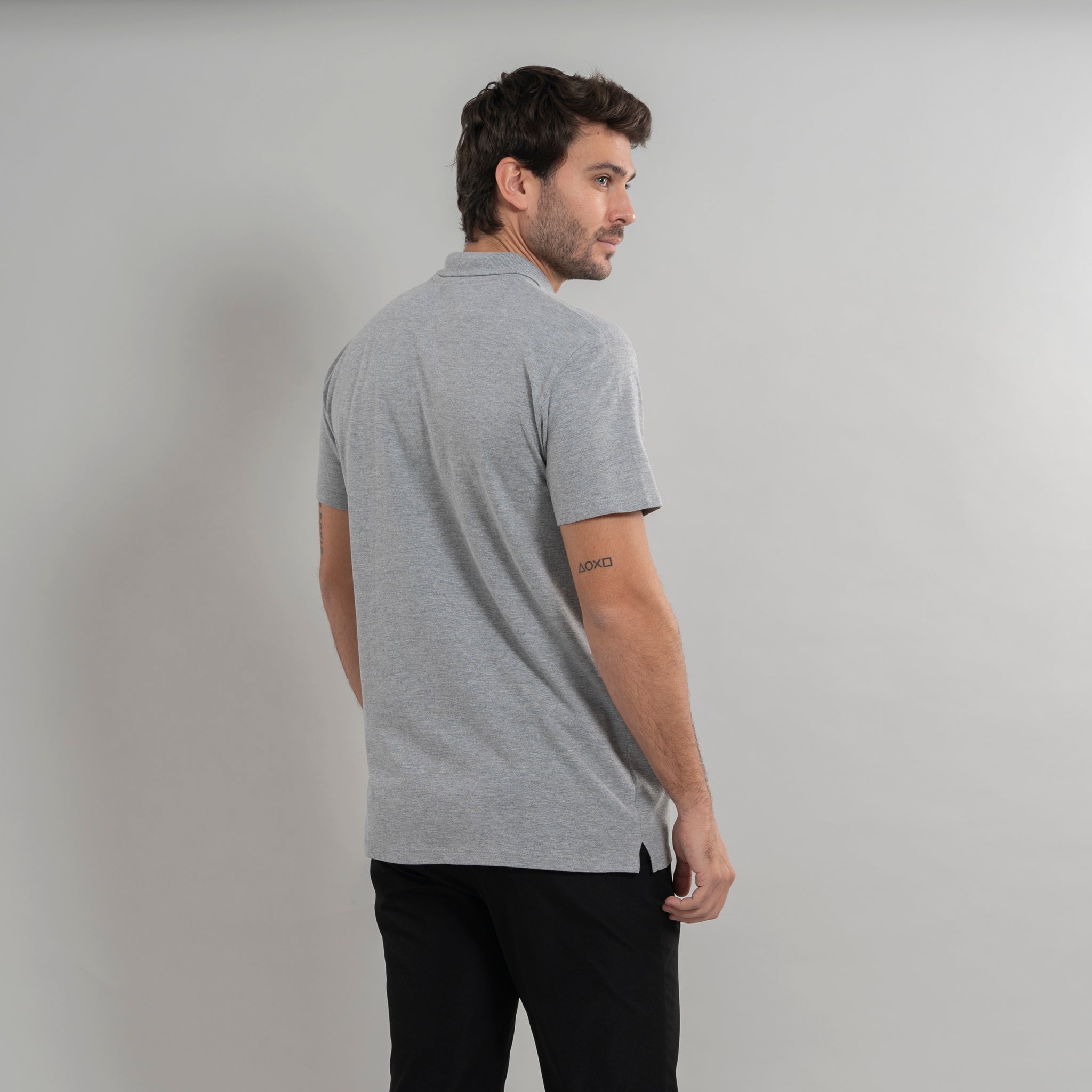GARY'S Olvera polo travail homme piqué coton noir