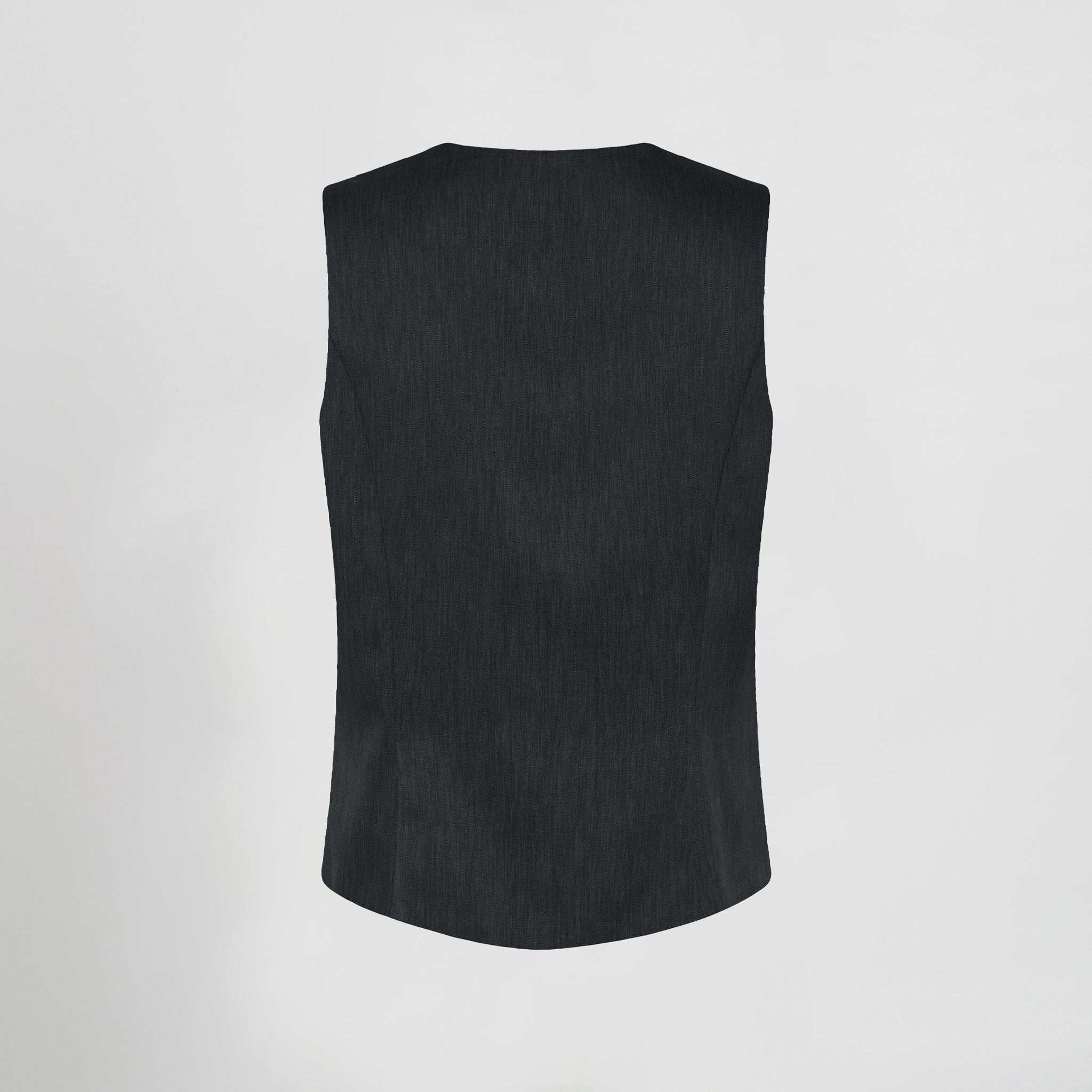 GARY'S Romero gilet femme croisé noir tailleur poches