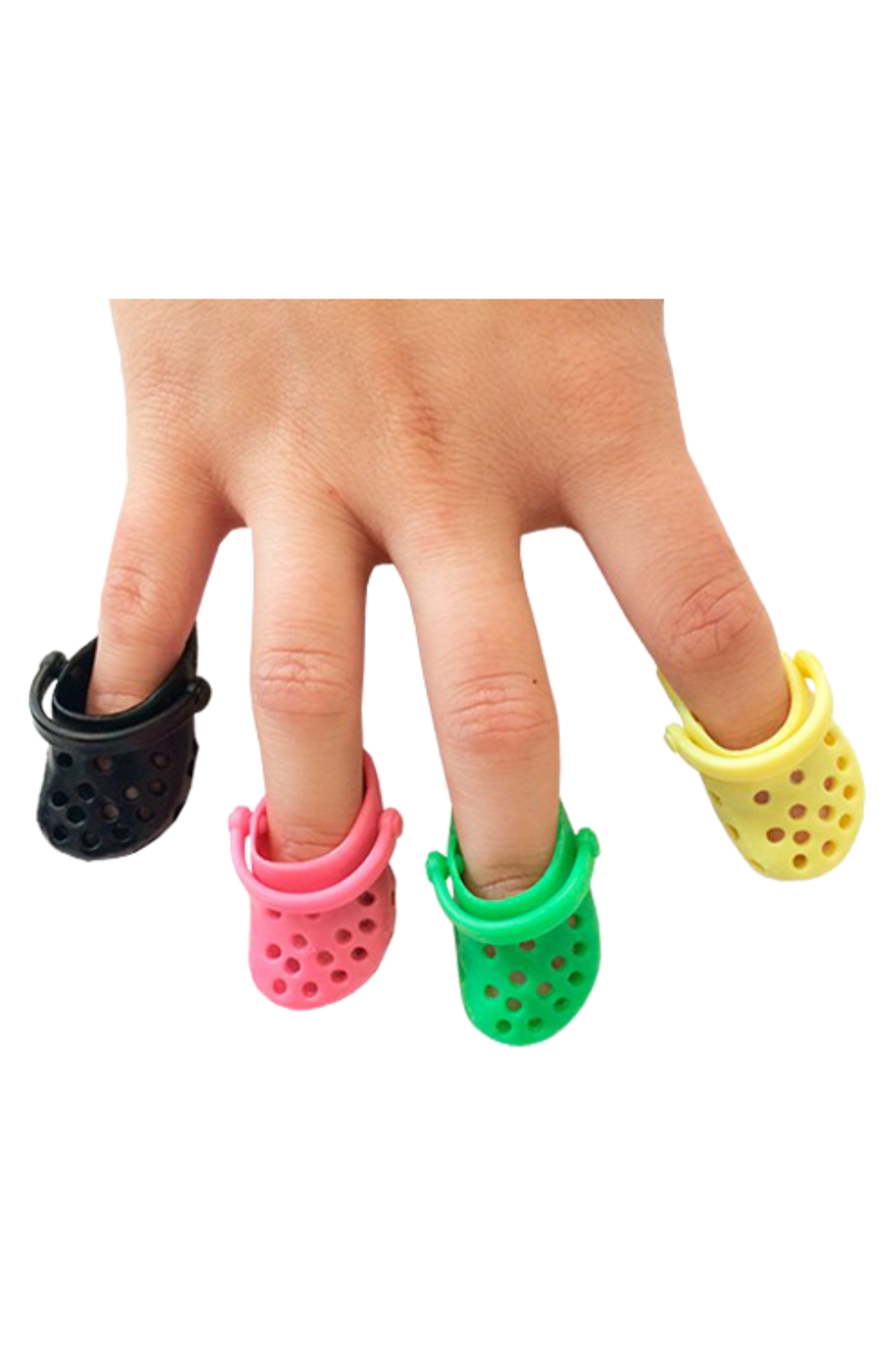 Enfermania Regalos Microzueco porte-clés sabot silicone noir
