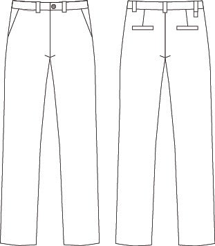 Gary's Pantalon Chino Homme Gris Twill Stretch