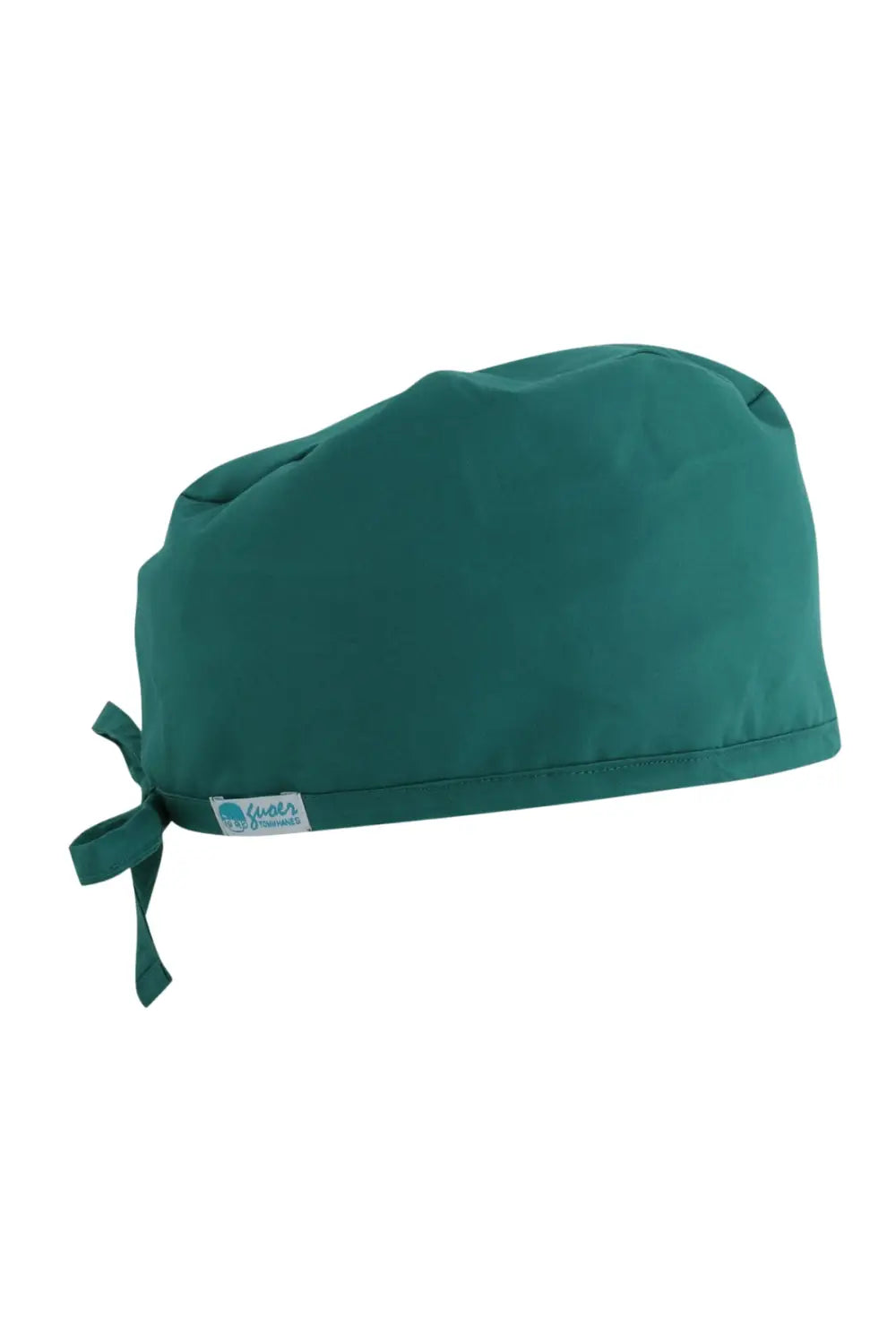 Aelin Paris Calot médical vert turquoise coton réglable