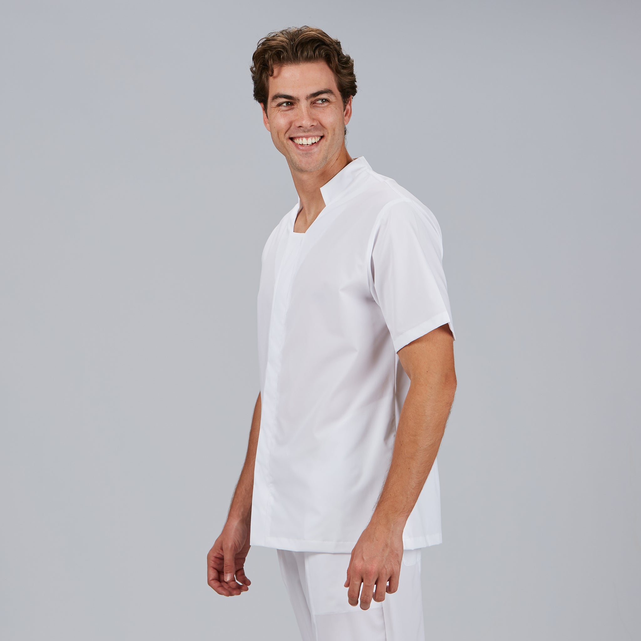 Gary's Marc blouse manches courtes noire blouse médicale