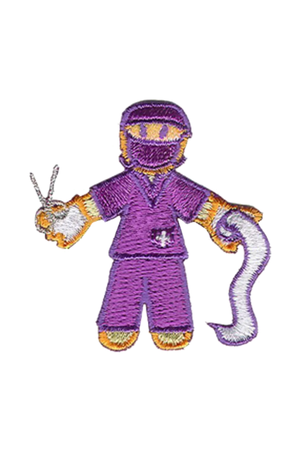 Enfermania Regalos Patche Quiru écusson thermocollant violet