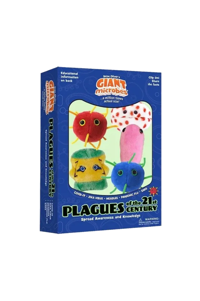 Enfermania Regalos Coffret 5 mini peluches plagas XXI