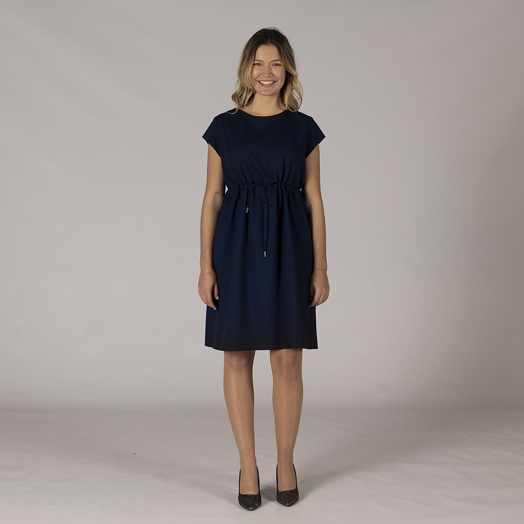 GARY'S Trivial robe femme noire cordon poches