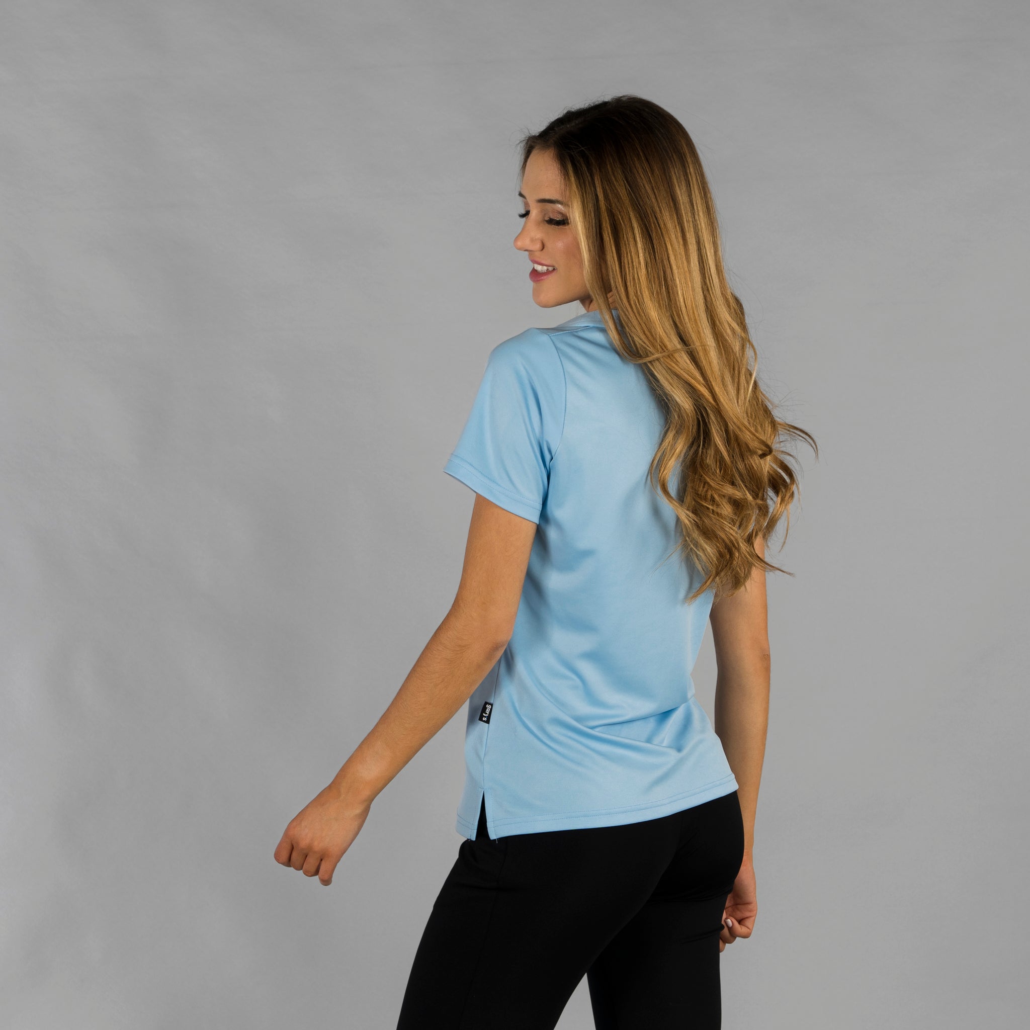 GARY'S Polo Shirts POLO WOMAN INTERLOCK polo femme noir polyester