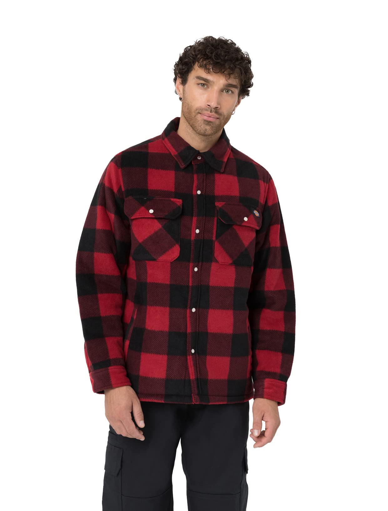 Dickies Chemise Portland Matelassée Homme Kaki