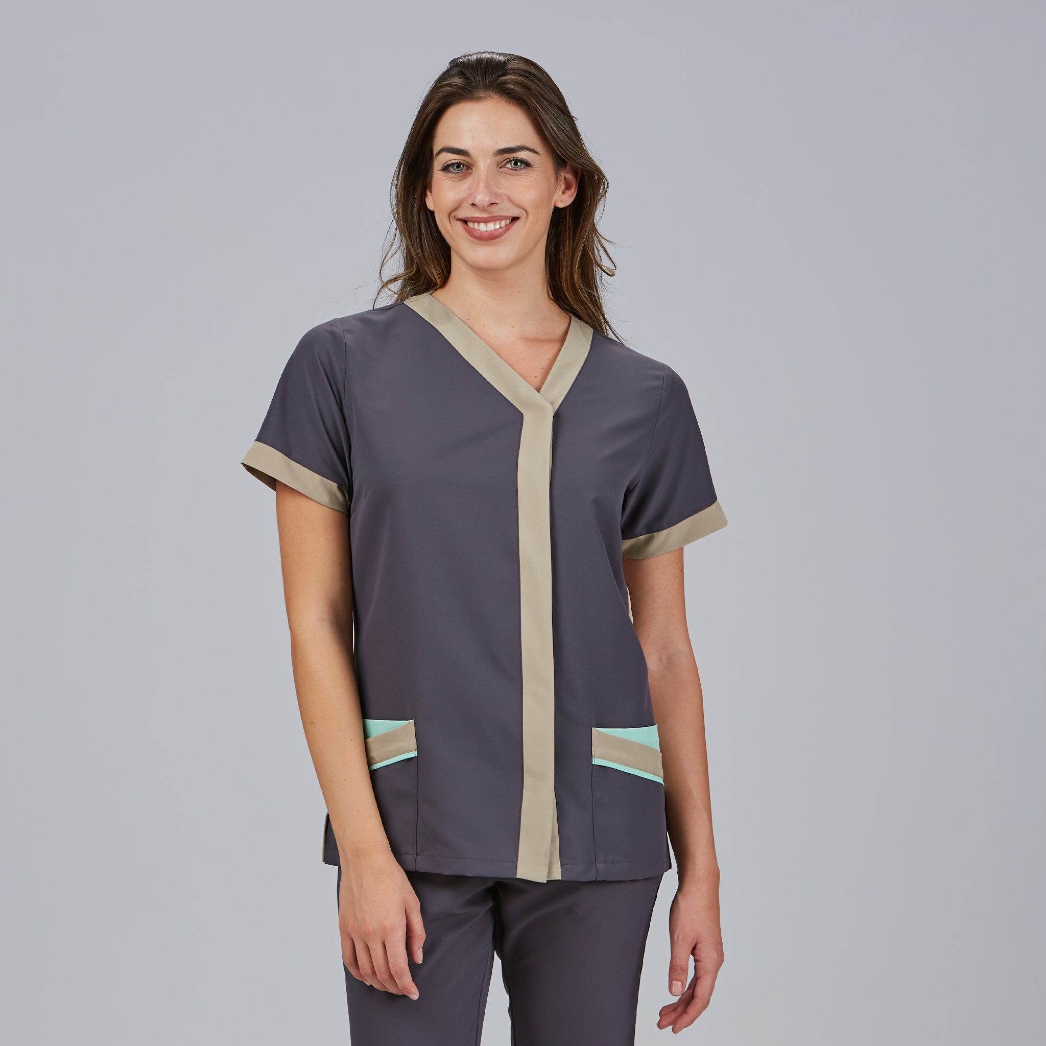 Gary's Cassandra blouse médicale femme marine respirante