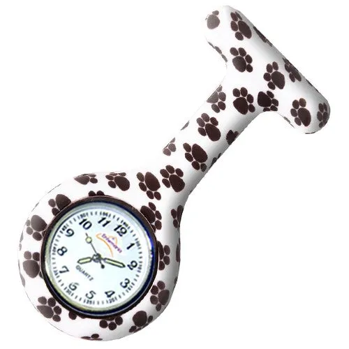 Enfermania Accesorios montre infirmière silicone pattes N/B