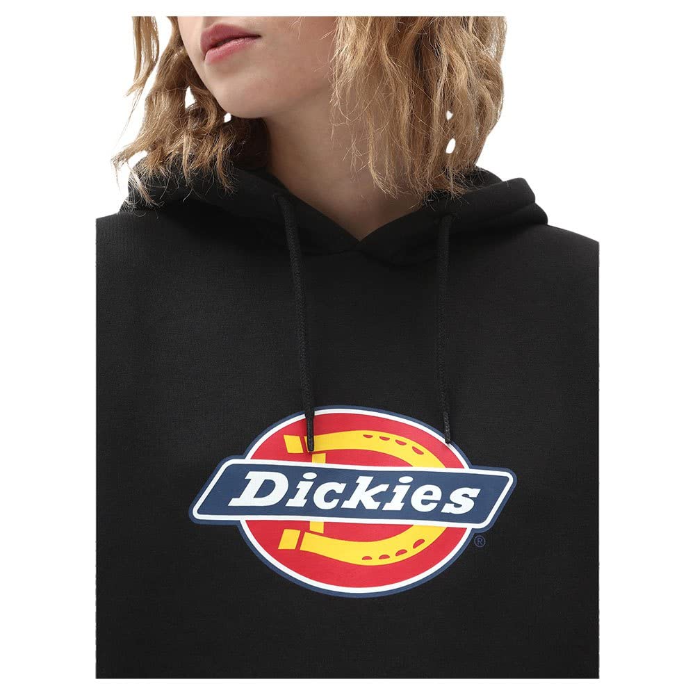 Dickies Icon Logo sweat capuche femme noir L polaire