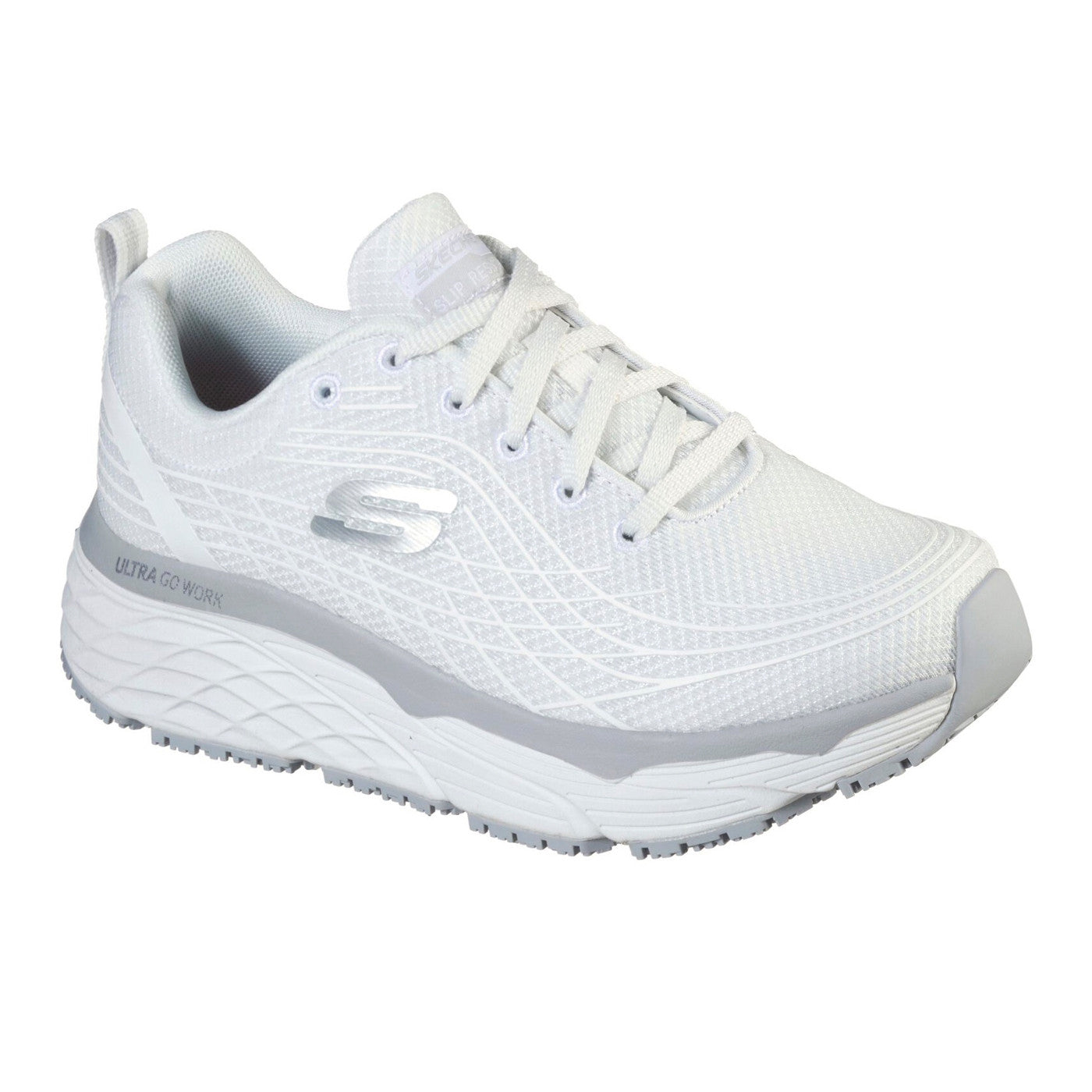 Enfermania Calzado Skechers Max Cushioning basket blanche