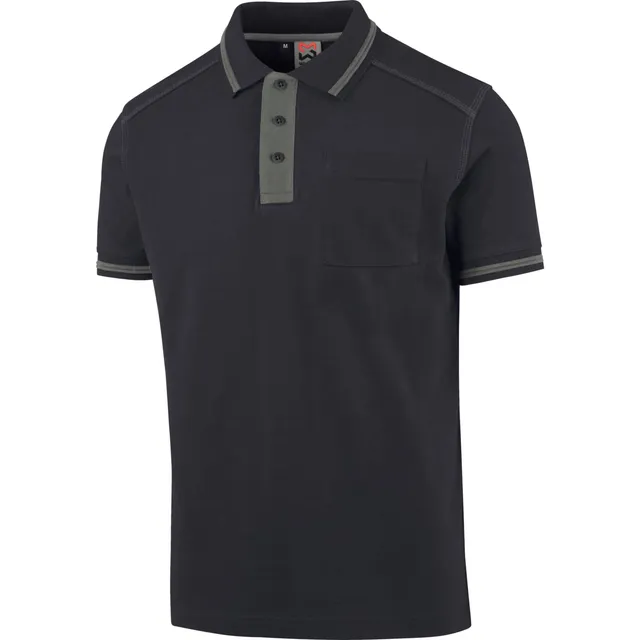 Würth MODYF Classic Polo de travail marine/gris coton