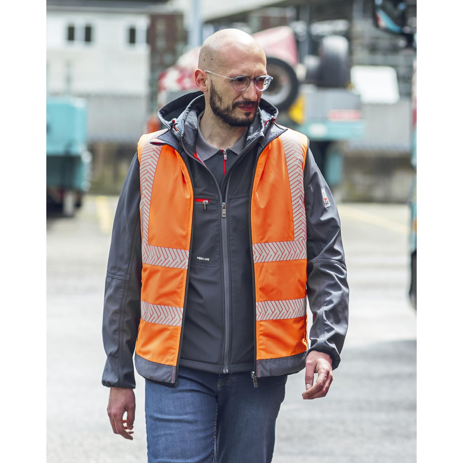 Würth MODYF Fluo gilet haute-visibilité orange taille M
