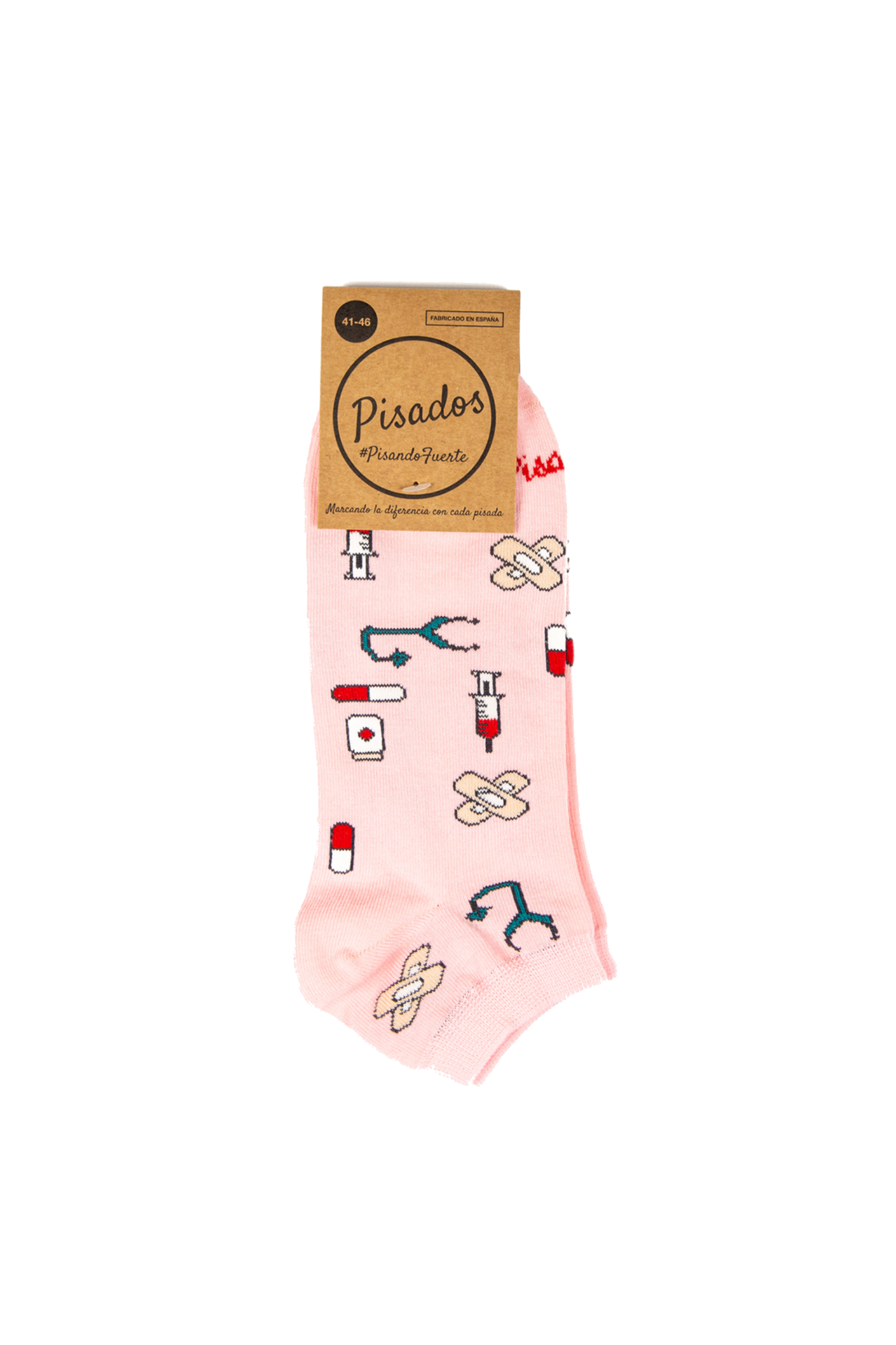 Enfermania Ropa Healthy Tools socquettes coton rose 36-40