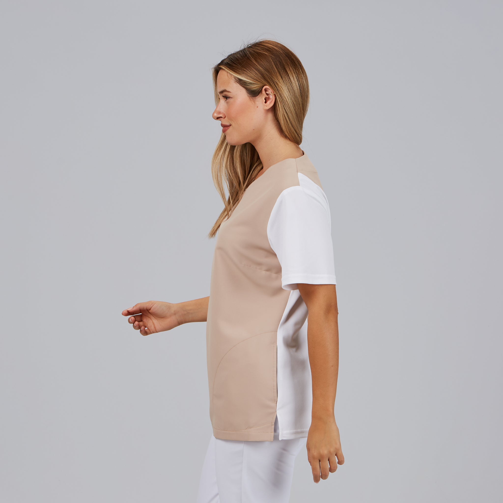 GARY'S Carlota blouse femme manches courtes microfibre noire