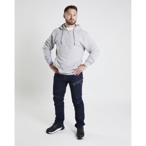 Würth MODYF X-Finity Hoodie LOGO X sweat gris clair L recyclé