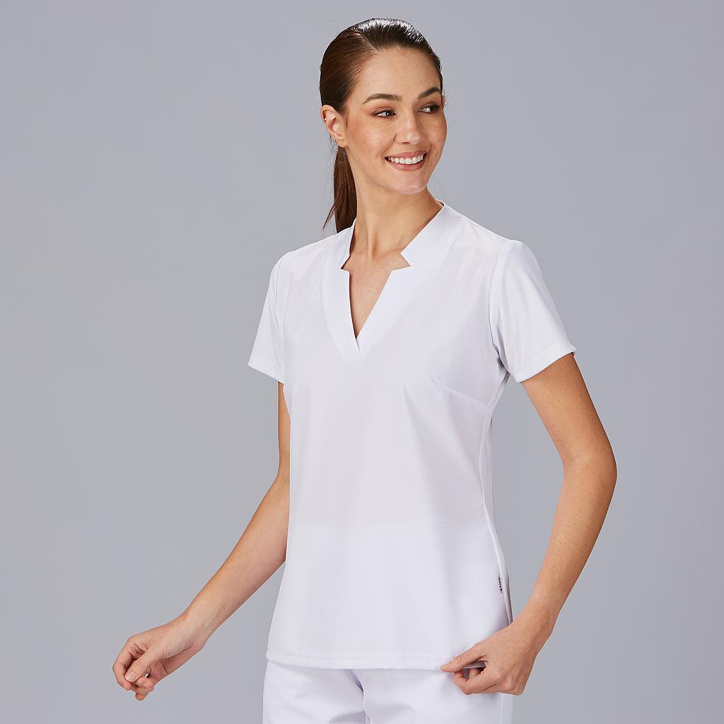 Gary's Rosell blouse médicale femme noire microfibre