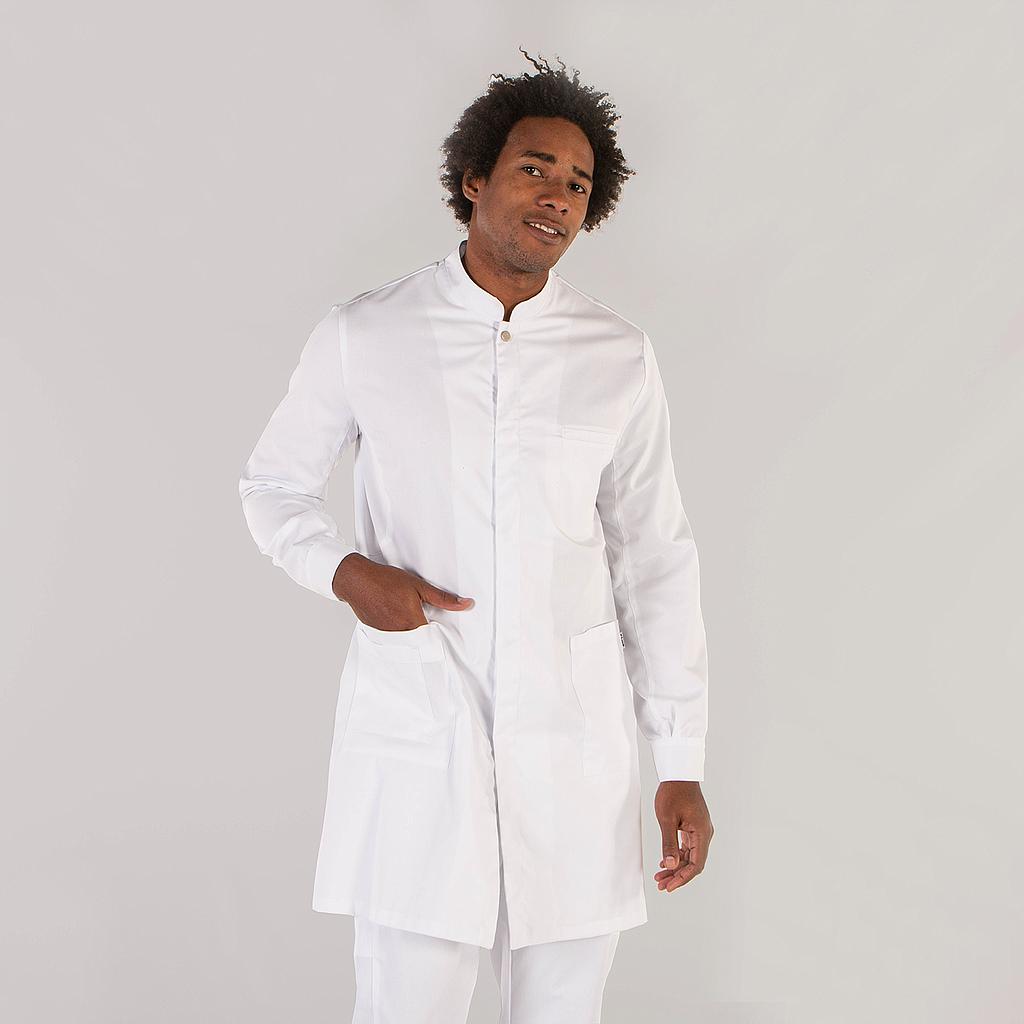 GARY'S Artur blouse homme blanche manches longues santé