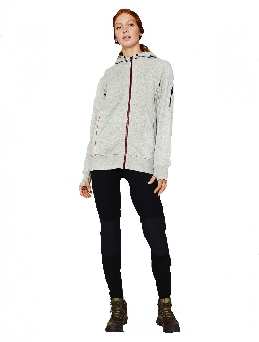 Dickies Sweats à Capuche Performance Hooded femme gris M coton