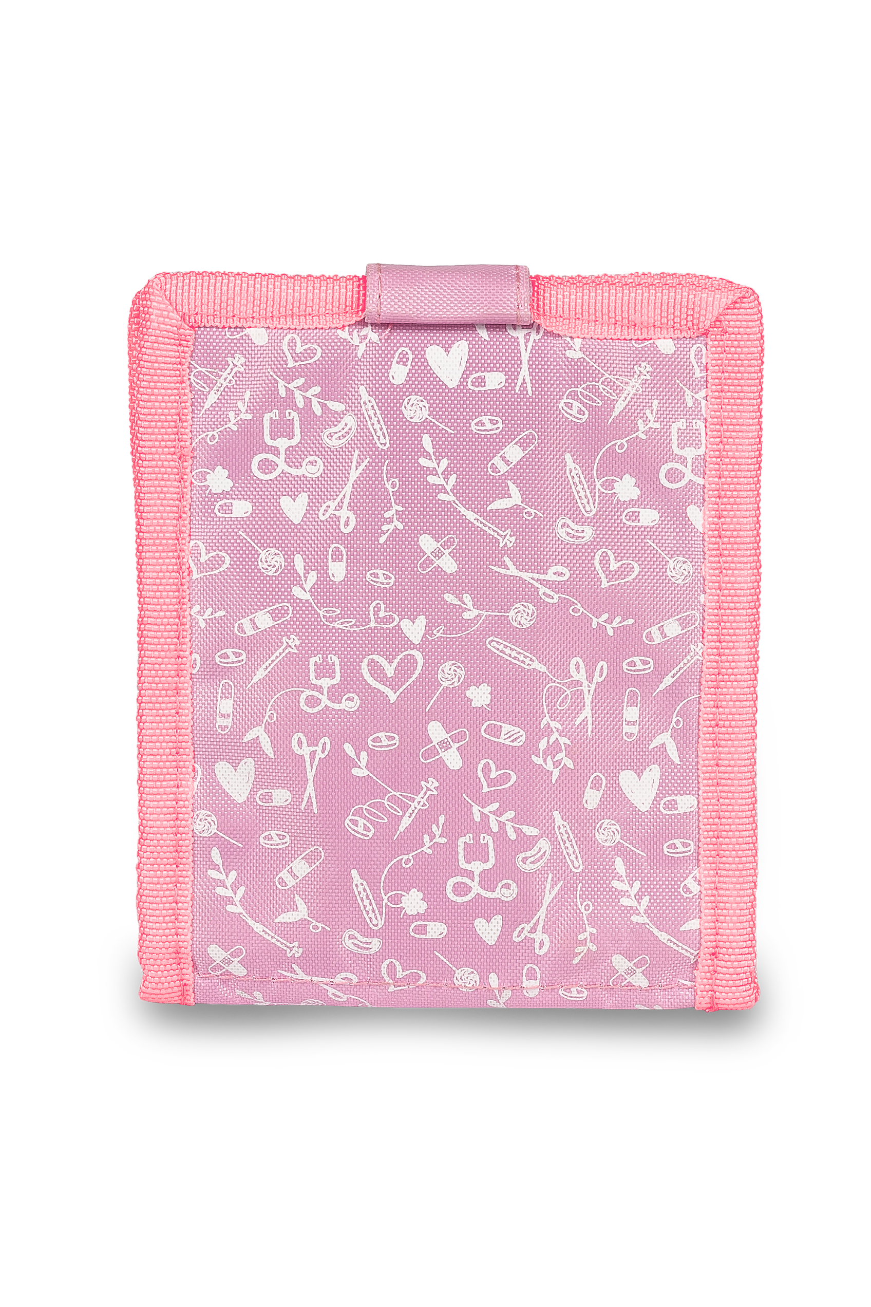 Enfermania Sweet organisateur de poche rose + porte-ciseaux
