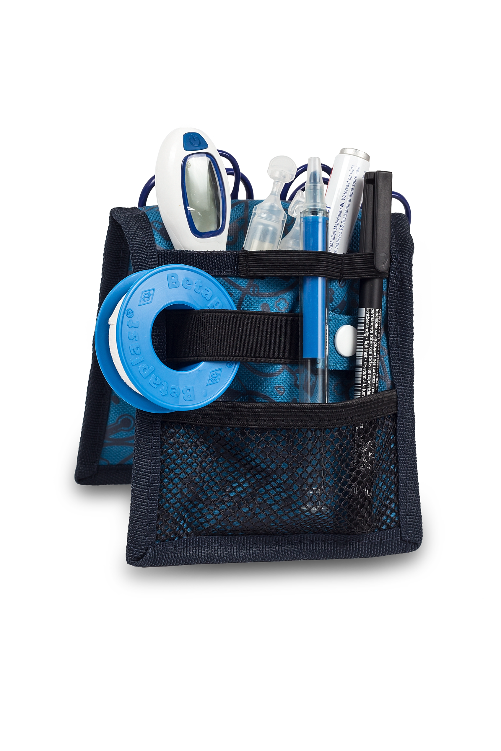 Enfermania Pipper organisateur de poche bleu aimanté toile
