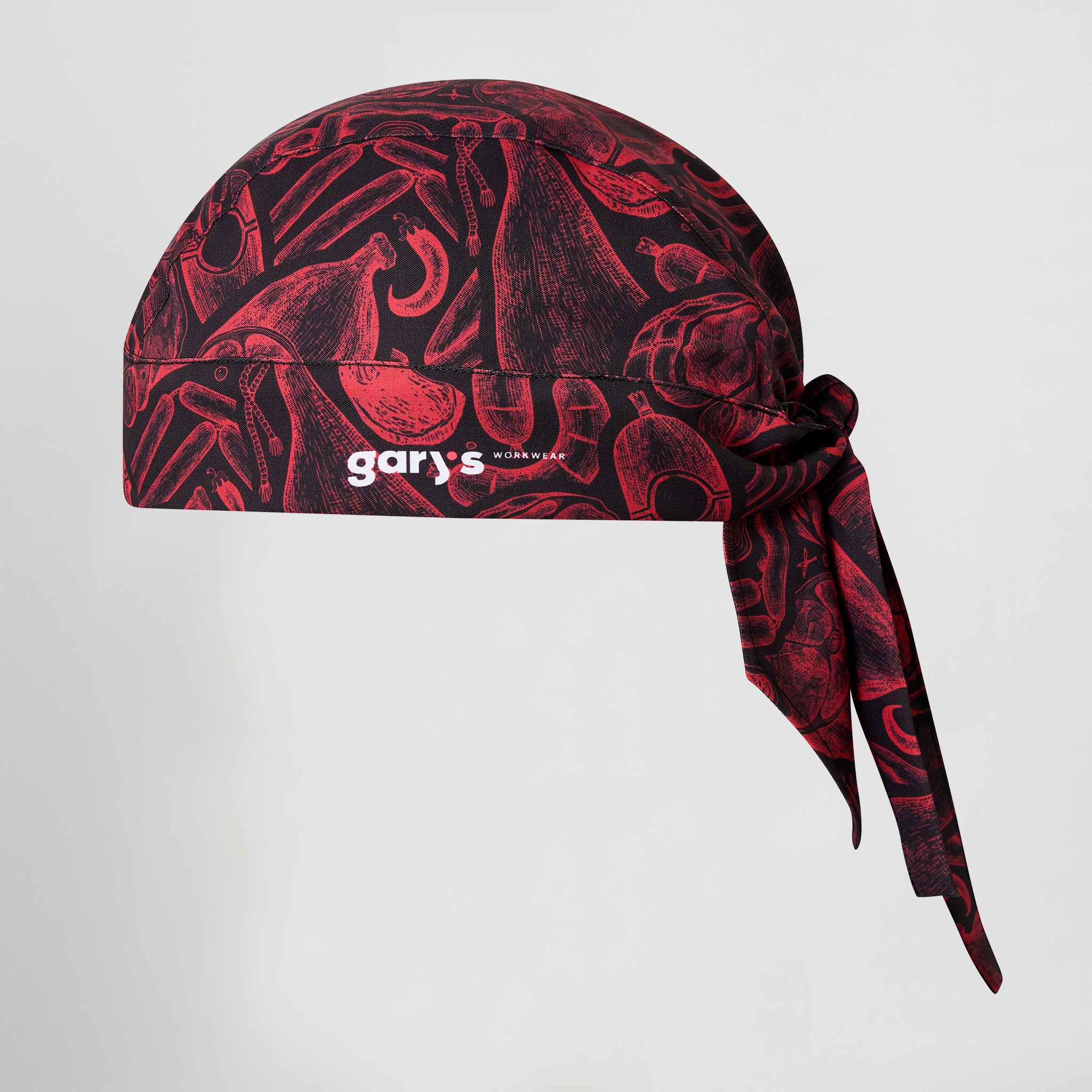 Gary's Caps bandana pirate microfibre imprimé bœuf