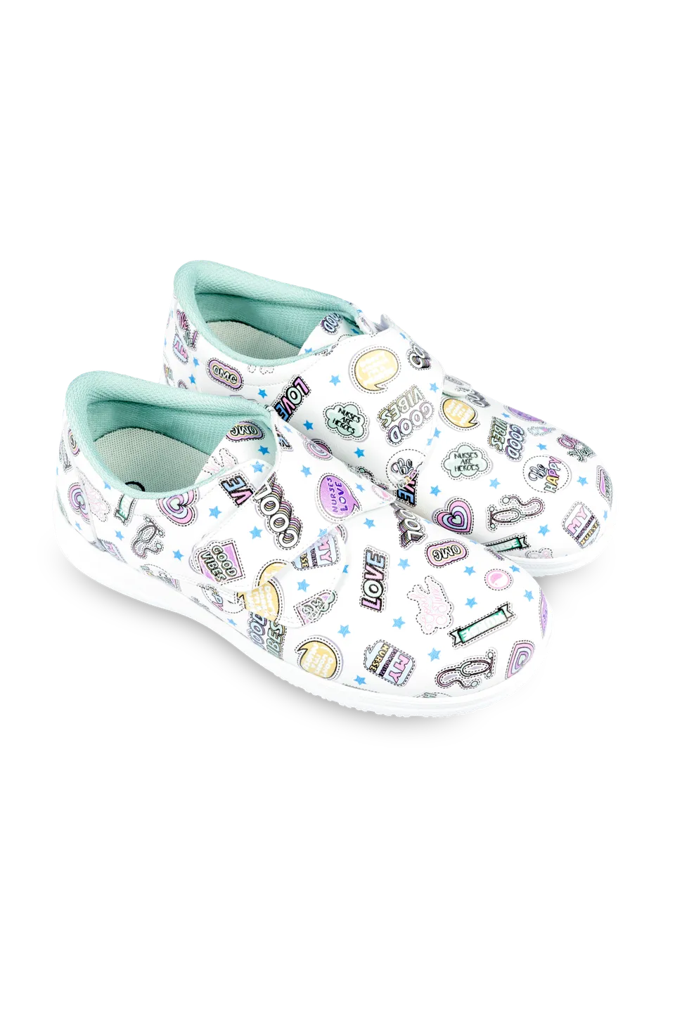 Enfermania Calzado Chaussure Médicale Velcro Vegan Stickers 36-42