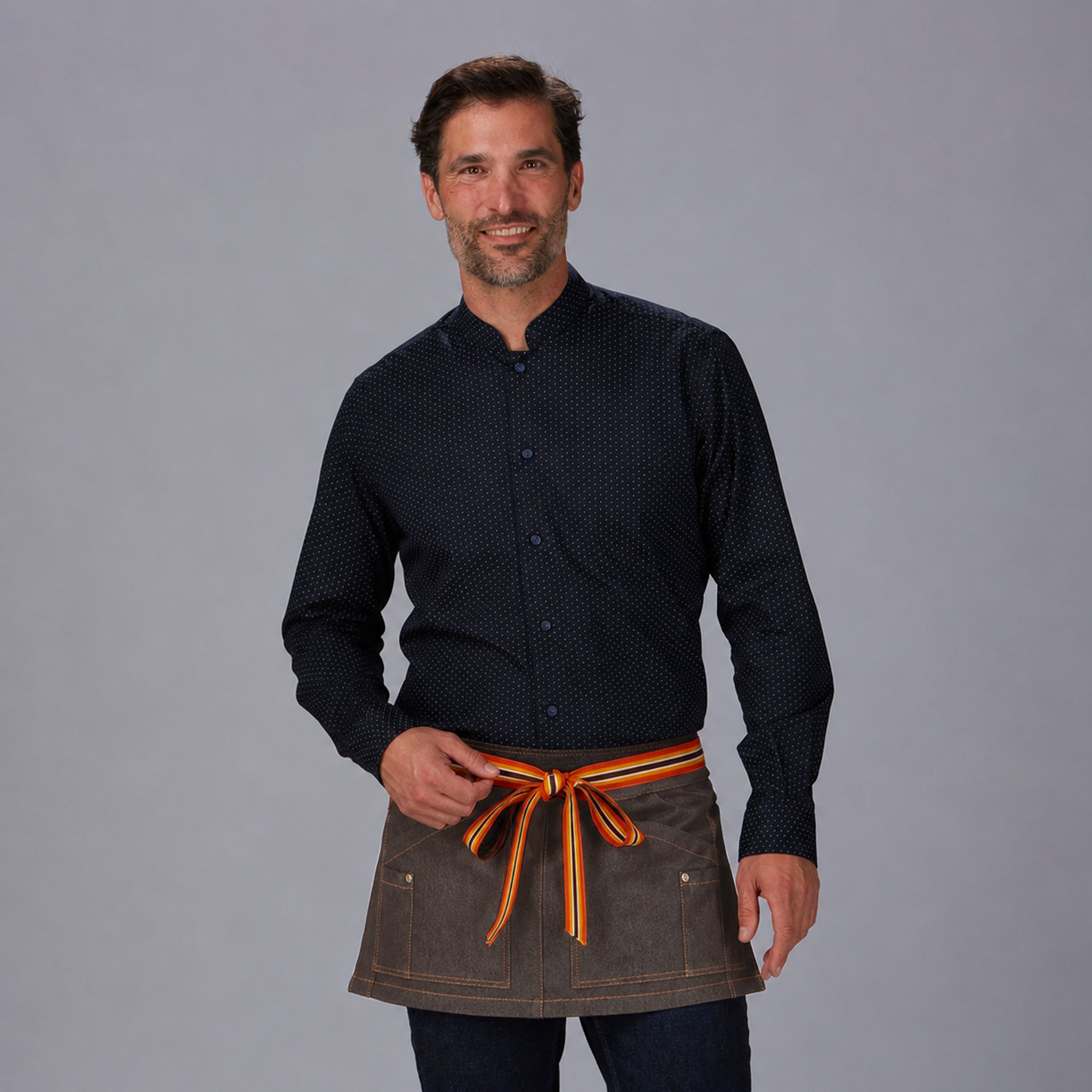 Gary's Sahara 330500 tablier court denim noir 30x55 cm