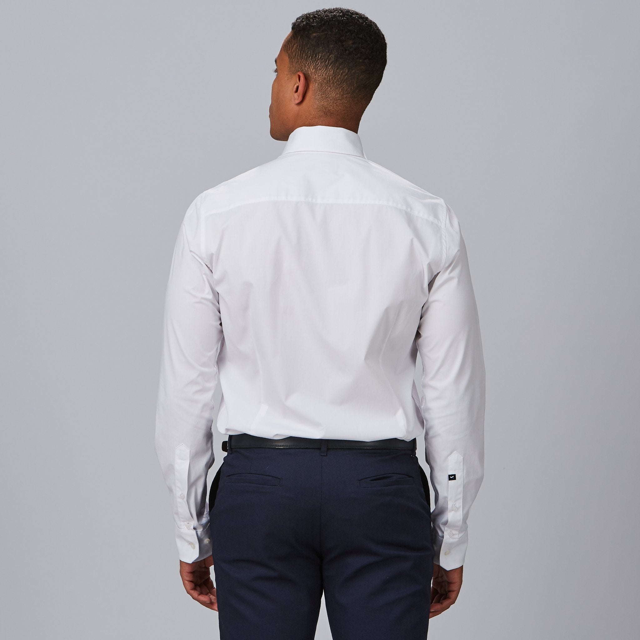 Gary's Stefano 260021 chemise homme blanche slim