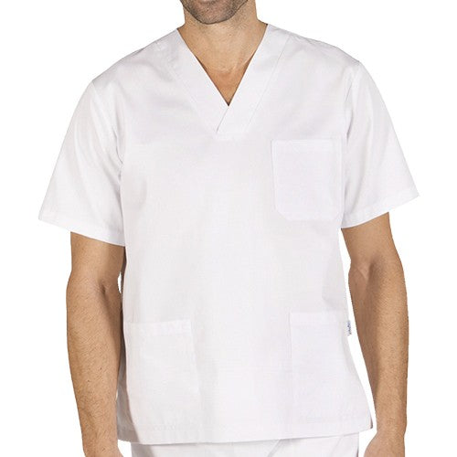 Enfermania Ropa blouse médicale col V blanc M