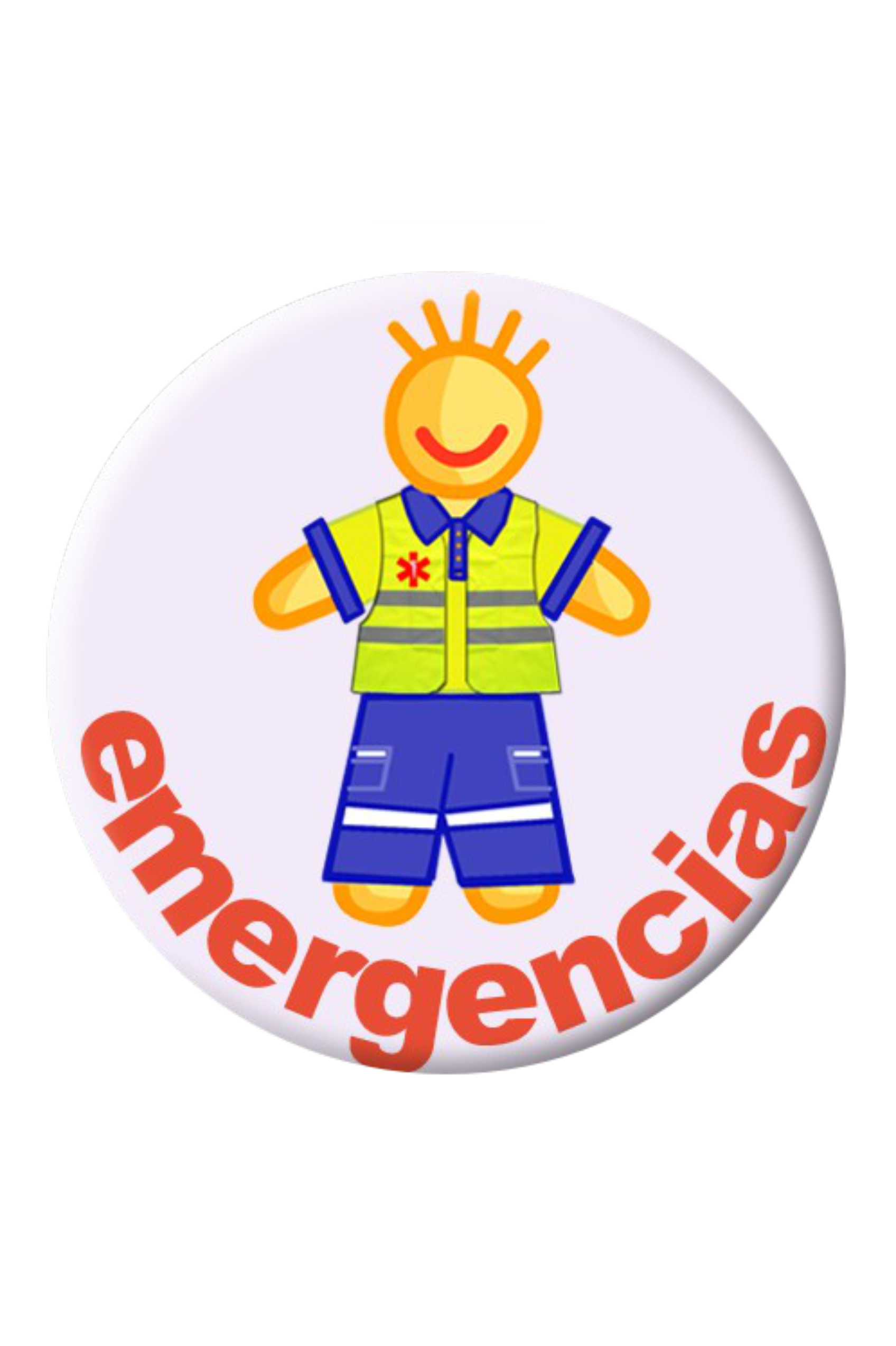 Enfermania Regalos Chapa Emergencias badge garçon 38 mm
