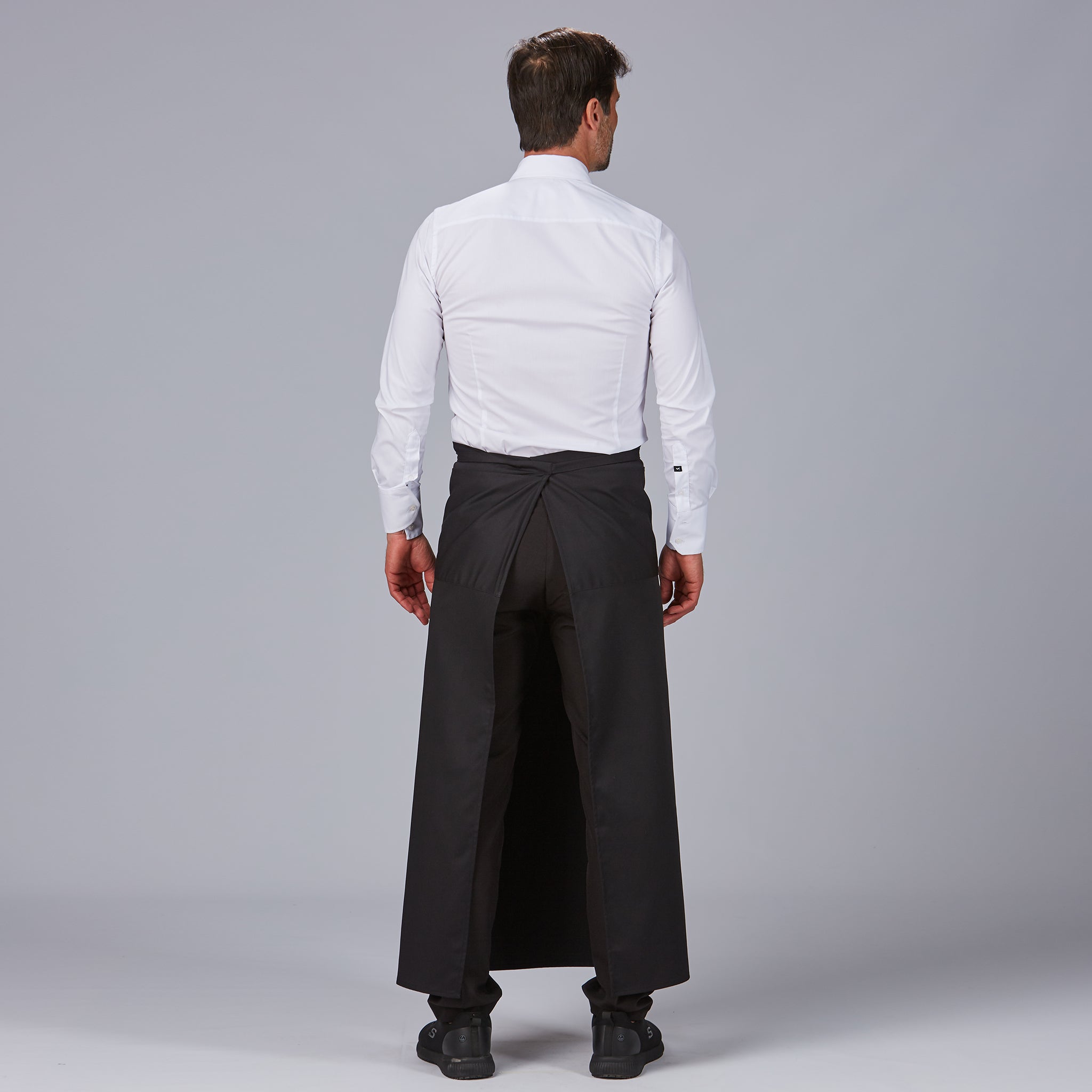 Gary's Bistro Pocket tablier long 100x100 cm noir