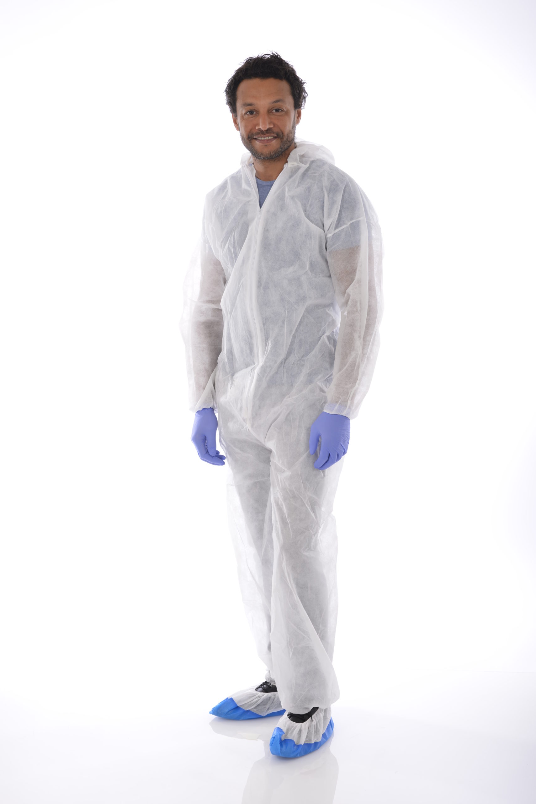 Lion Haircare PP Coverall 60003 Combinaison Jetable Capuche