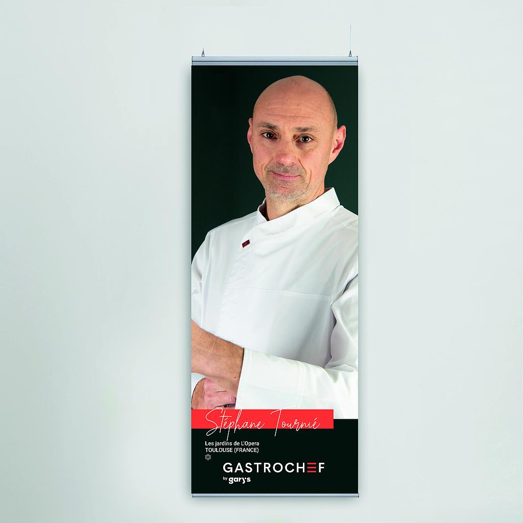 Gary's Lona Stéphane Tournié bâche publicitaire couleur