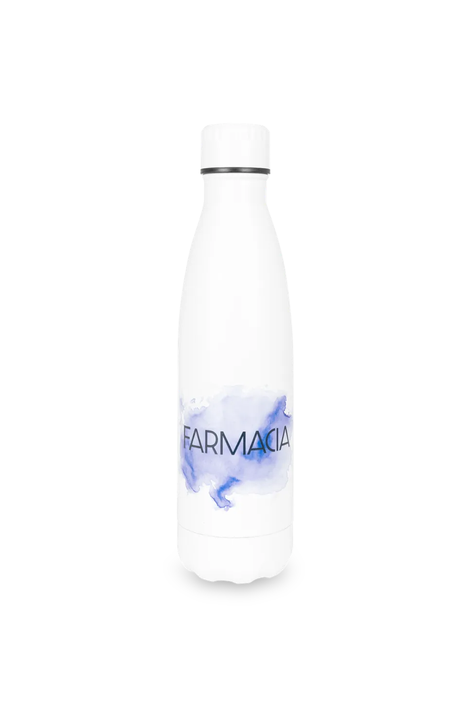 Enfermania Caduceo Farmacia gourde inox 700 ml personnalisable