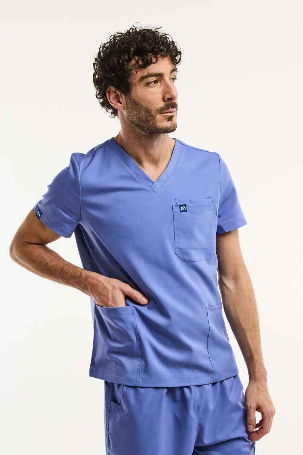 Aelin LUCA Jogger tenue médicale homme bleue stretch