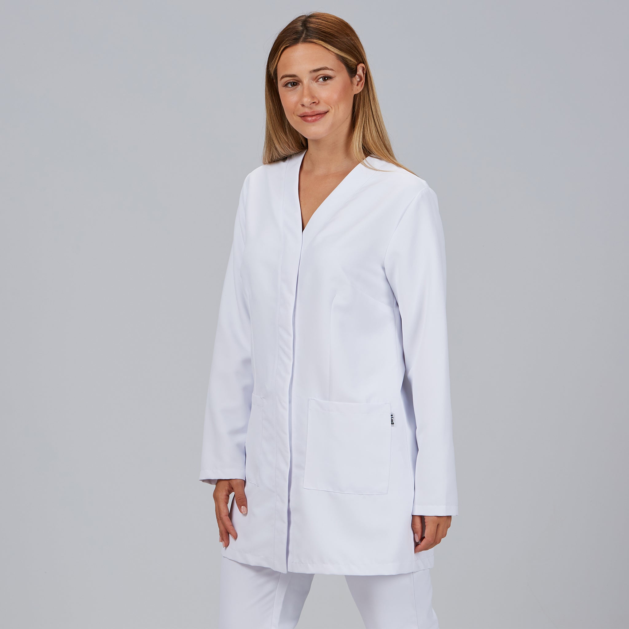 Gary's Victoria blouse femme blanche manches longues microfibre