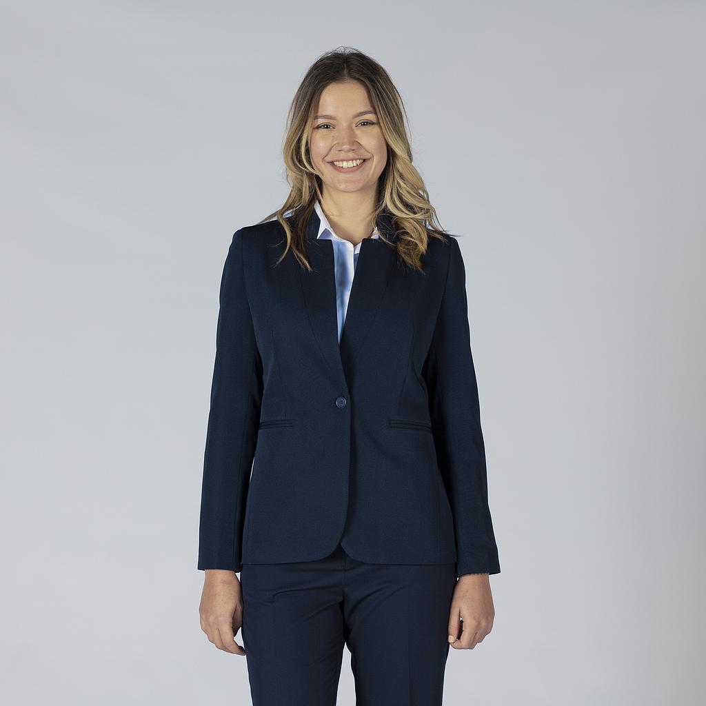 GARY'S Trivial blazer femme noir revers châle