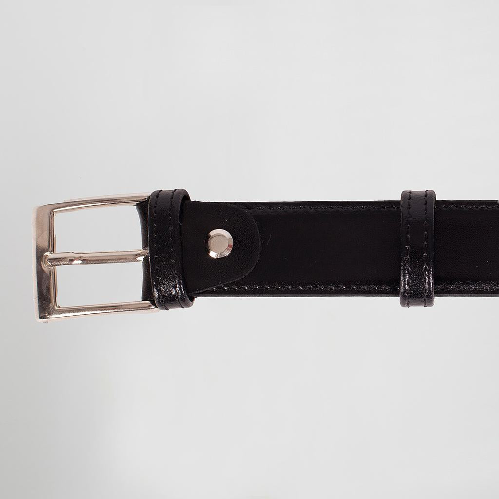 Gary's Add-Ons ceinture cuir synthétique noir 90 cm uniforme