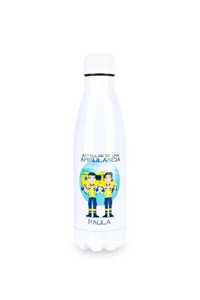 Enfermania Batallas gourde inox 700 ml personnalisée