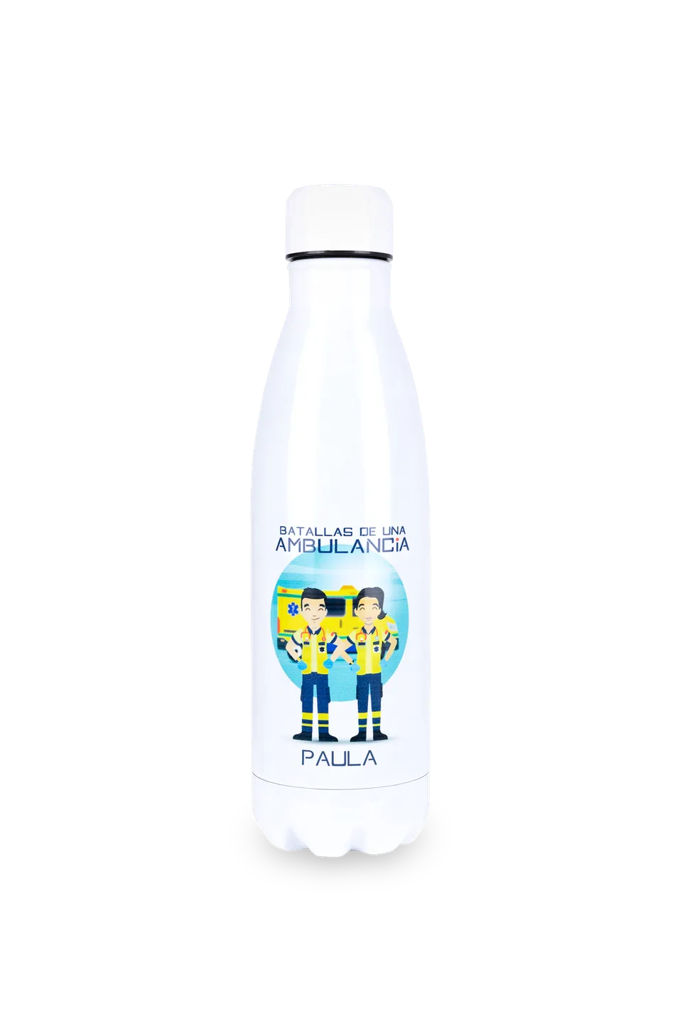 Enfermania Batallas gourde inox 700 ml personnalisée