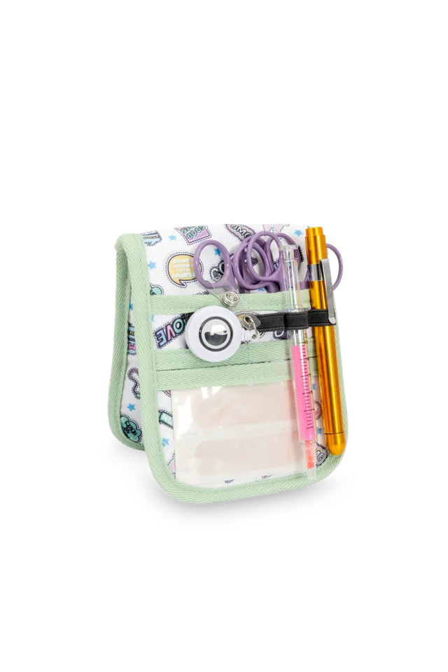 Enfermania Keen's Stickers organisateur poche polyester