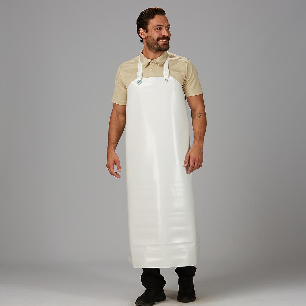 Gary's Ares tablier nitrile blanc 115x90 cm protection