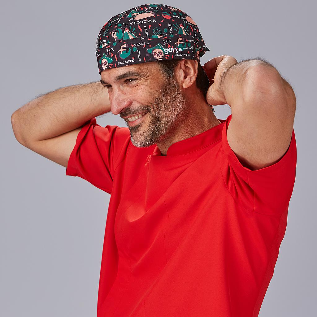 Gary's Caps bandana pirate microfibre imprimé bœuf