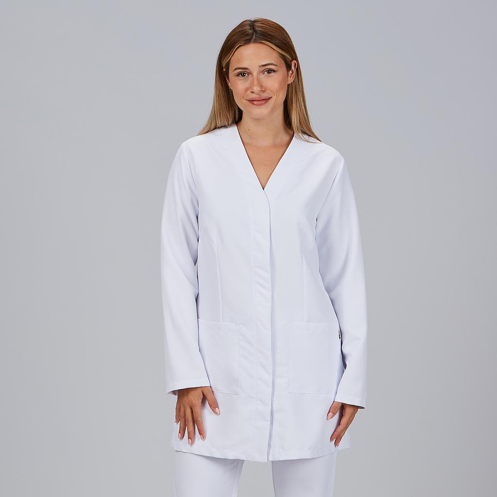 Gary's Victoria blouse femme blanche manches longues microfibre