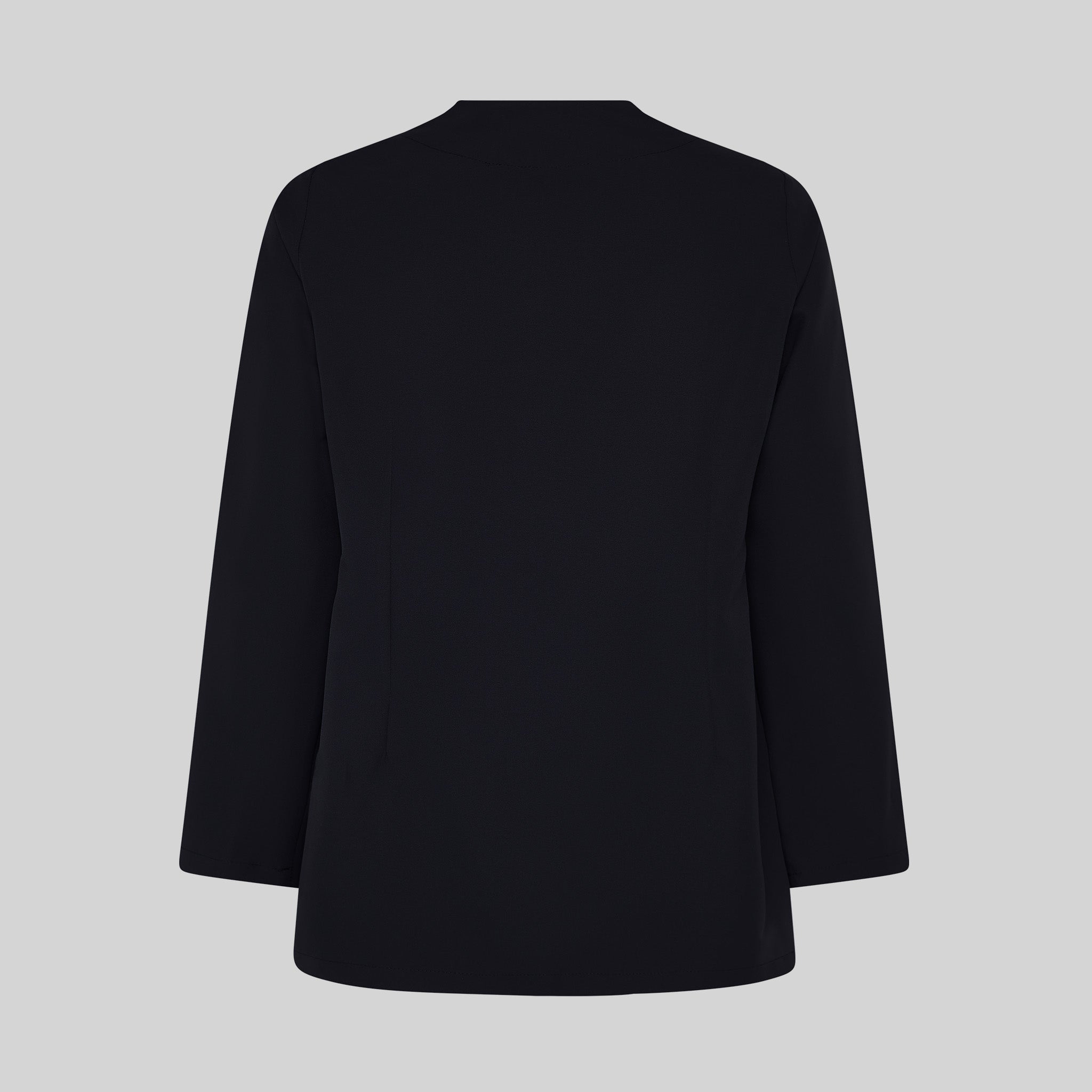 Gary's Begoña blouse médicale femme microfibre noire manches longues