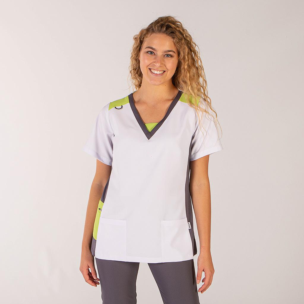 GARY'S Leonor Elastik blouse médicale pistache